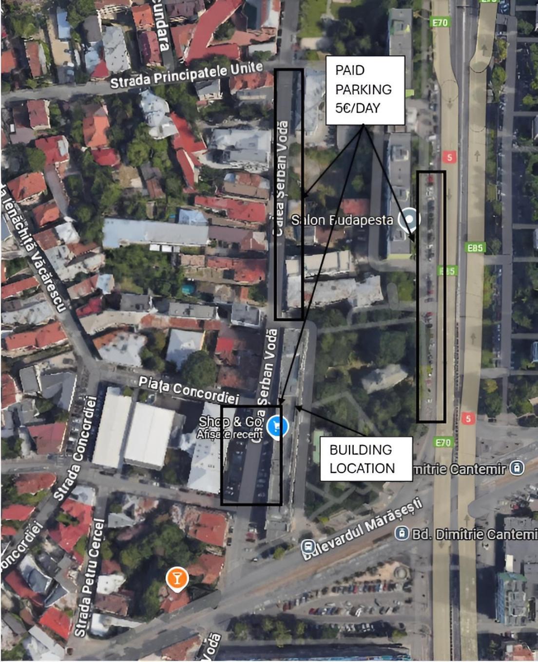 Lovely 2 Rooms Apartment In The Center Of The City Bukarest Kültér fotó
